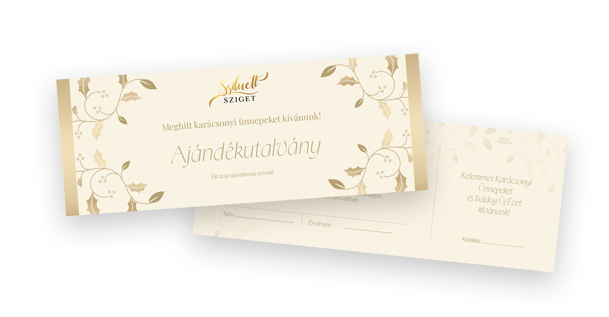 Sziluett Sziget ajándékutalvány